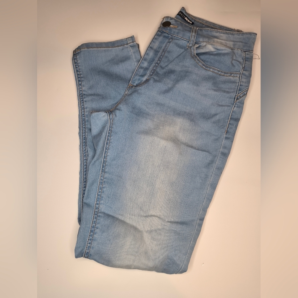 Fashion Nova Light Blue Denim Jeans